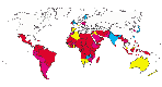 Karte Abtreibungsgesetzgebung weltweit