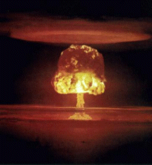 Atomversuch auf dem Bikini Atoll